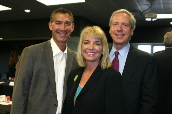 Mike Jung, Sarah Owen and Dennie Hamilton