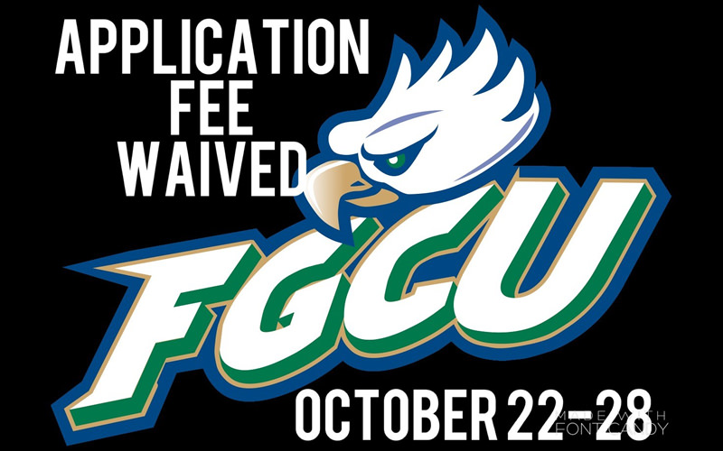 FGCU to waive application fee Oct. 2228 for Florida students impacted